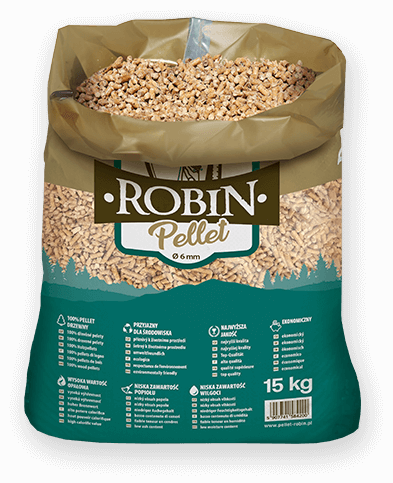 worek pelletu opałowego Robin do kupienia w Otyniu lub sklepie internetowym